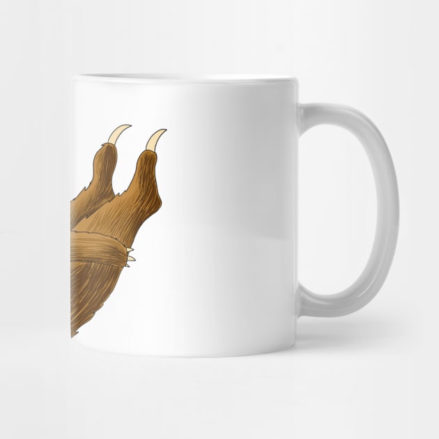 Relax with sloth: stretching 'It's okay' by smithandco